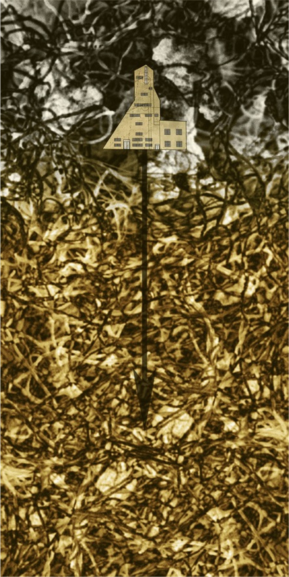 The Search for Gold art piece by Gina Gibson