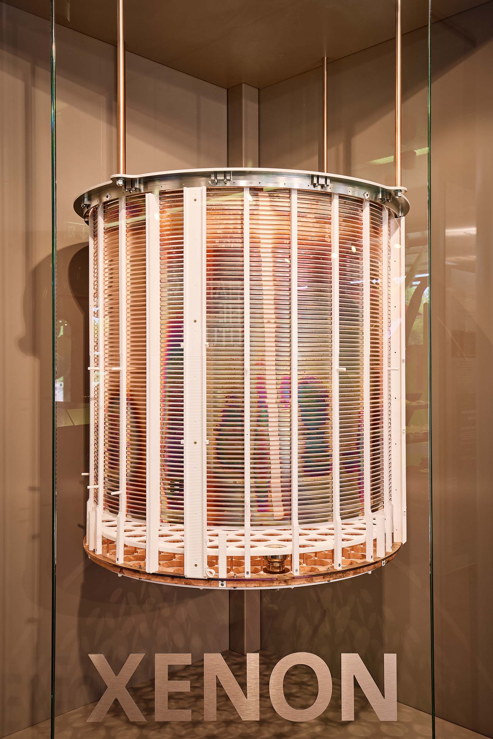 Original time projection chamber at Science Pavilion UZH