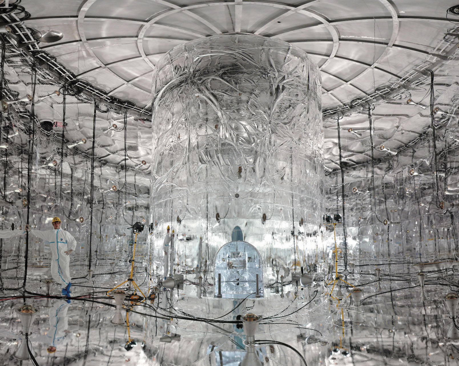 Interior of the Xenon water tank